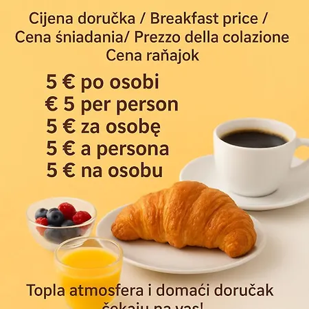 לינה וארוחת בוקר Pansion Ana Međugorje